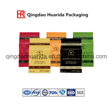 Custom Printed Foil Laminated Mylar Ziplock Coffee Stand up Bag